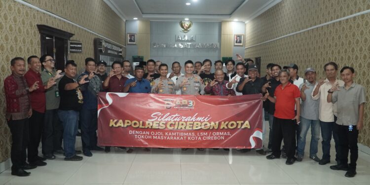 Kapolres Cirebon Kota Jalin Silaturahmi dengan Ormas, OKP, LSM, dan Tokoh Masyarakat