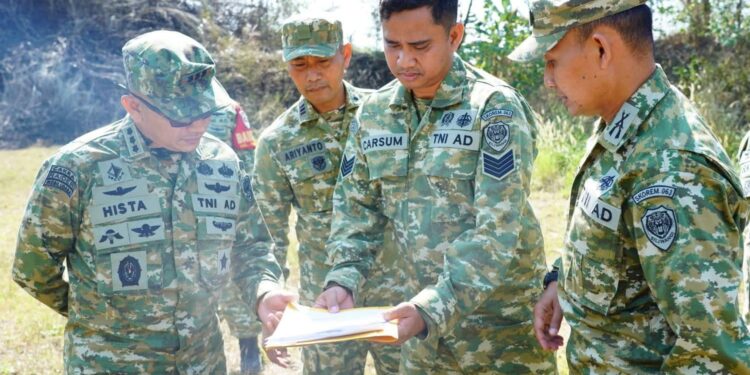 Danrem 063/SGJ Tinjau Rencana Renovasi Lapangan Tembak di Argasunya