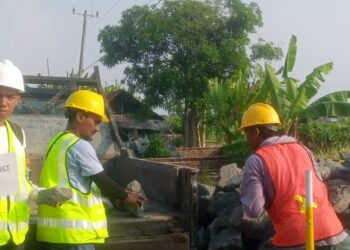BBWS Pastikan Proyek Irigasi Cikeusik Sesuai Standar