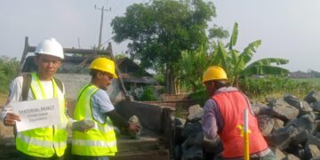 BBWS Pastikan Proyek Irigasi Cikeusik Sesuai Standar