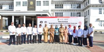 Resmi Dibuka, Bulan Dana PMI Kuningan Targetkan Rp900 Juta