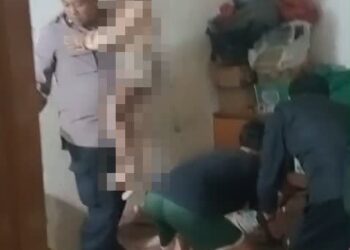 Polisi Selamatkan Dua Anak yang Terkunci dan Terlantar di Rumah Kontrakan
