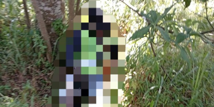 Jenazah Pria Ditemukan di Kebun Cirendang, Diduga Gantung Diri