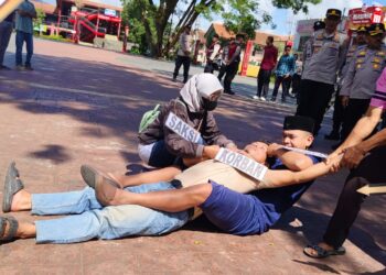 43 Adegan Rekonstruksi Ungkap Detik-detik Penganiayaan di Tamkot Kuningan