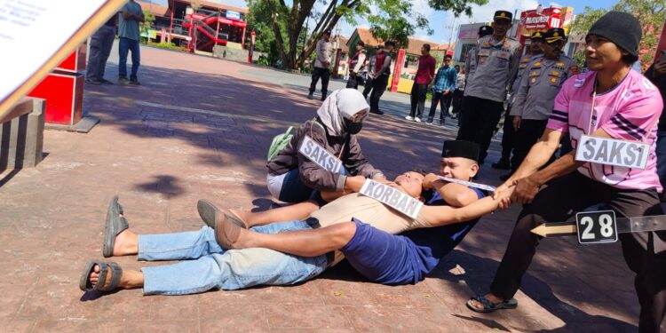 43 Adegan Rekonstruksi Ungkap Detik-detik Penganiayaan di Tamkot Kuningan