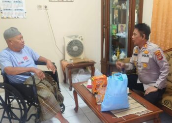 Hari Bhayangkara ke-80, Polsek Depok Santuni 10 Purnawirawan Polri