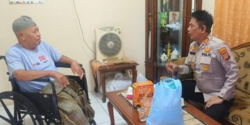 Hari Bhayangkara ke-80, Polsek Depok Santuni 10 Purnawirawan Polri
