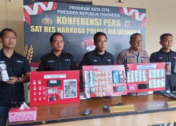 Pengedar Obat Keras Terlarang Diamankan Satres Narkoba Polres Majalengka