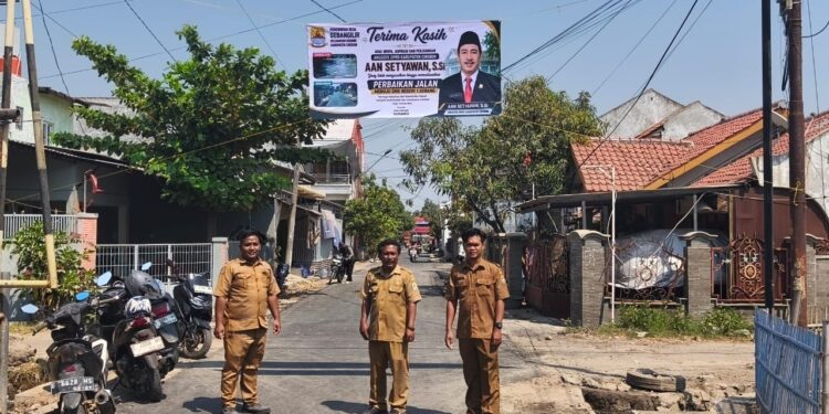 Jalan Kabupaten Gebang Ilir Rampung, Kuwu Apresiasi Pemkab dan DPRD