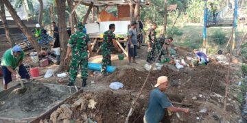 Harapan Baru Warga Larangan Utara dan Larangan Selatan, Jembatan Gantung Kecapi Mulai Dibangun