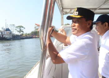 Wali Kota dan BOP Pantura Jawa Tinjau Rencana Pembangunan Tanggul Laut