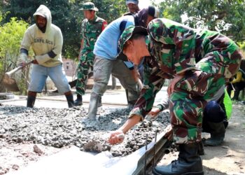 TMMD Buka Jalan Harapan Warga Luwungkencana