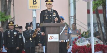 Polres Cirebon Kota Gelar Upacara HUT Bhayangkara ke-80