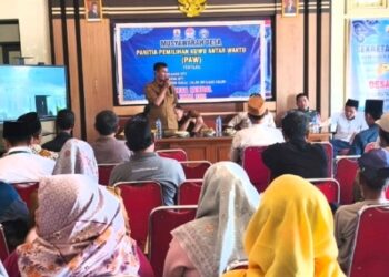 Desa Kendal Siap Gelar Pilwu PAW 19 Juli 2026, Camat Ajak Warga Jaga Kekompakan dan Persatuan