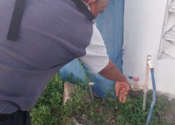 Water Meter PDAM di Balai Wartawan Indramayu dicopot