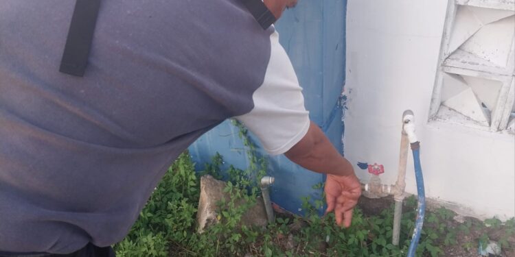 Water Meter PDAM di Balai Wartawan Indramayu dicopot